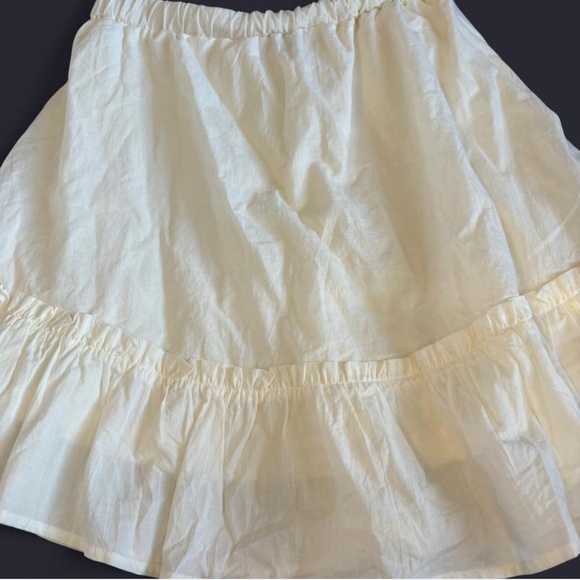 Wild Fox Cream Ruffle Skirt Fairycore - Picture 5 of 5